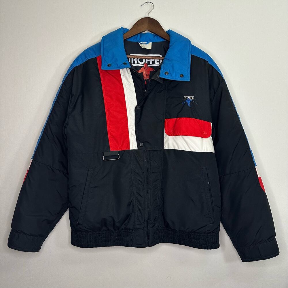 ROFFE Vintage Large Puffy Warm Ski Jacket in Excellent Condition